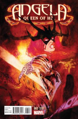 Angela Queen Of Hel #3 (Sienkiewicz Variant)