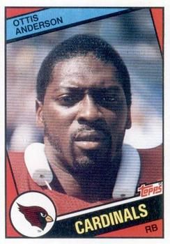 Ottis Anderson 1984 Topps #338 Sports Card