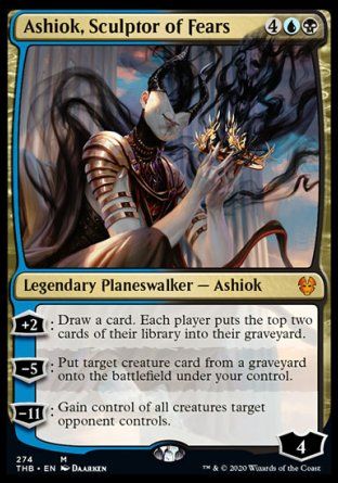 Ashiok, Sculptor of Fears (Theros Beyond Death) Trading Card