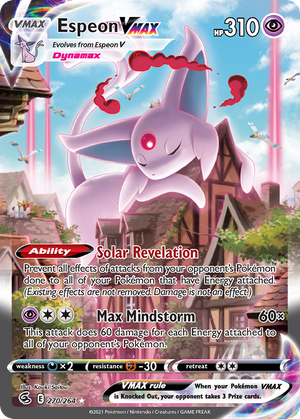 Espeon VMAX (270/264) - Fusion Strike