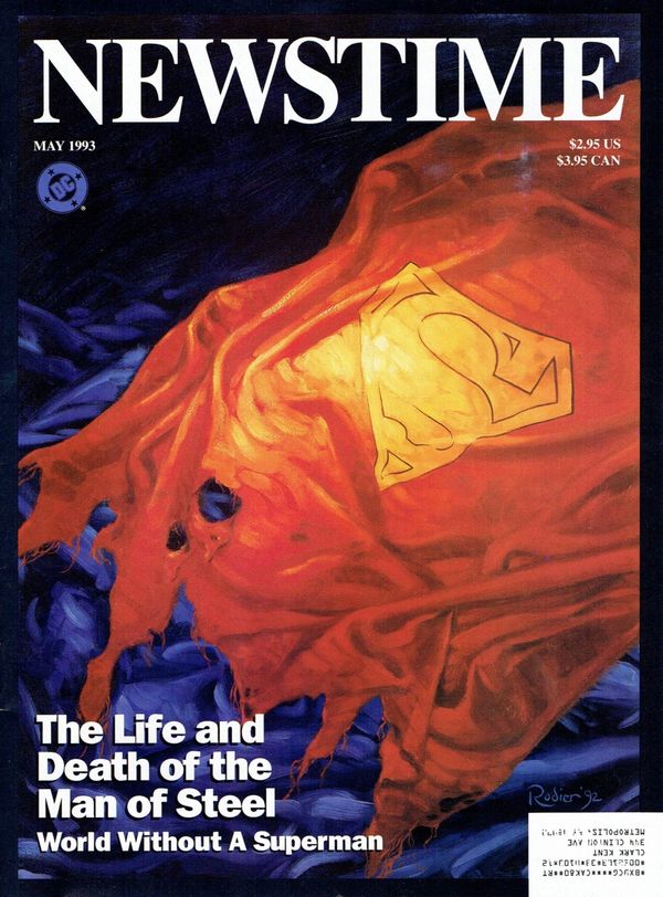 Newstime: The Life and Death of Superman #nn