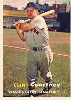 Clint Courtney 1957 Topps #51 Sports Card
