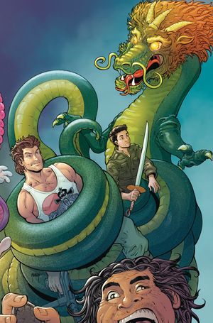 Big Trouble In Little China Old Man Jack #4 (15 Copy Robson Cover)