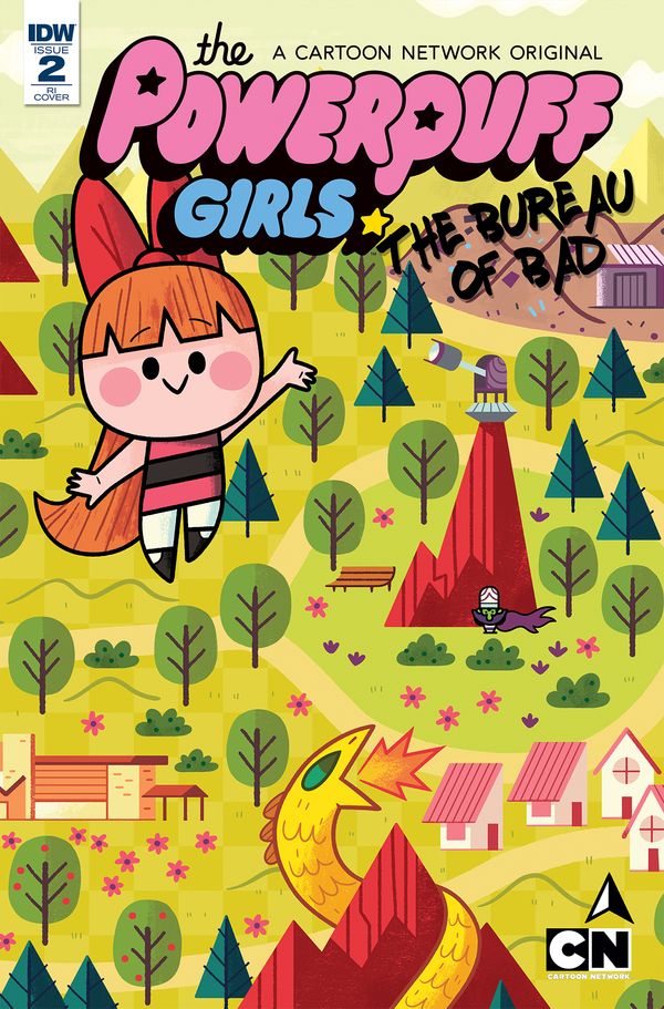 Powerpuff Girls Bureau Of Bad #2 (10 Copy Cover)