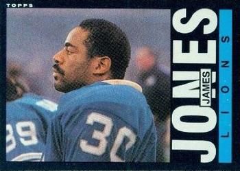 James Jones 1985 Topps #61 Sports Card