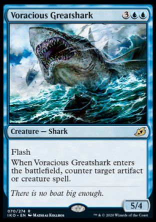 Voracious Greatshark (Ikoria Lair of Behemoths) Trading Card