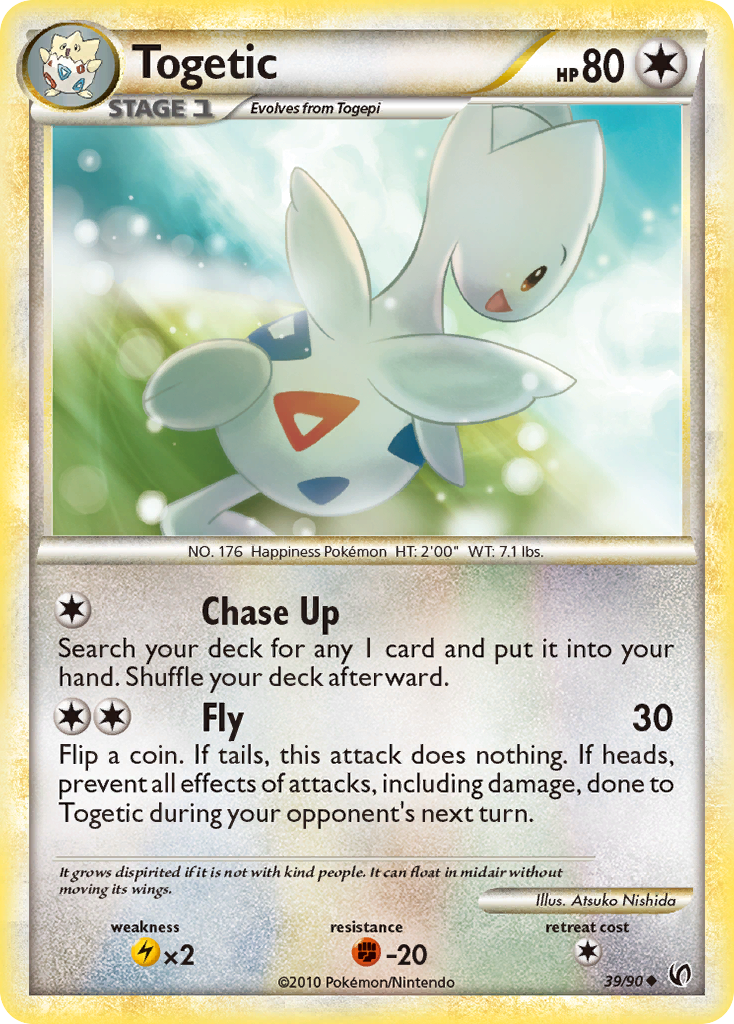 Togetic (39/90) - HS—Undaunted Pokémon Card