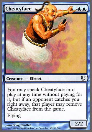 Cheatyface (Unhinged) Trading Card