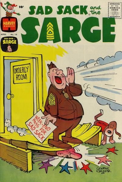 Sad Sack And The Sarge #18 Comic