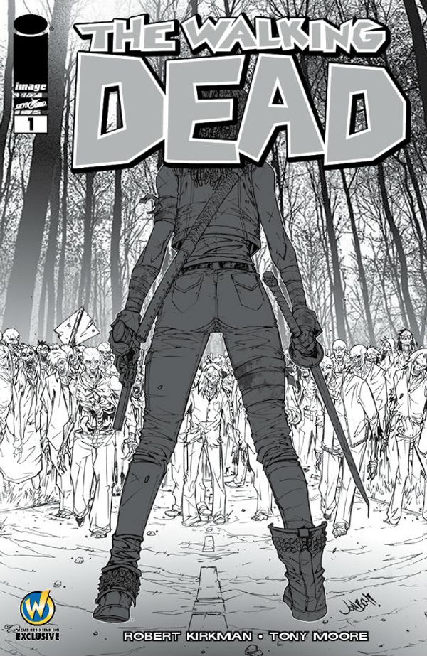 The Walking Dead #1 (Wizard World Reno Sketch Variant)