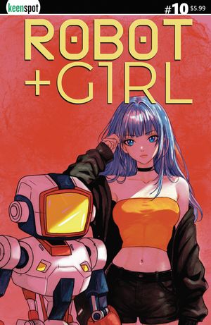 Robot + Girl #10 (Cvr B Courtney Costello Variant)