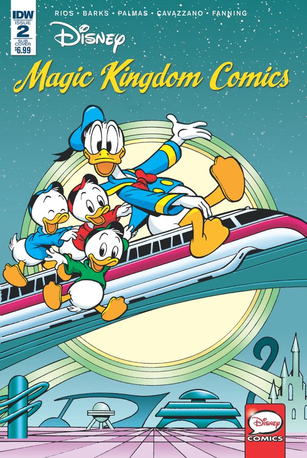 Disney Magic Kingdom Comics #2 (Subscription Variant)