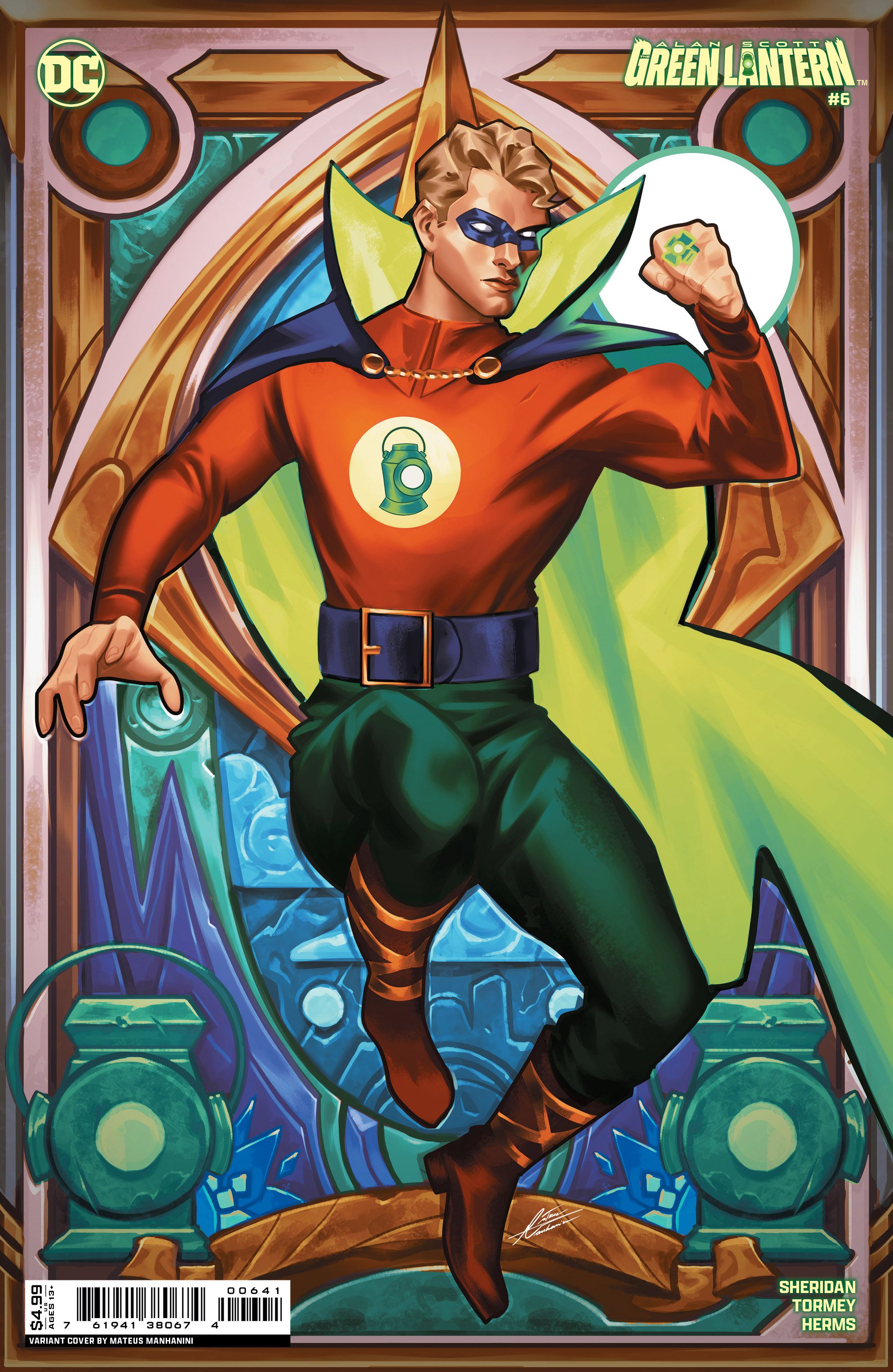Alan Scott: The Green Lantern #6 (Cvr C Mateus Manhanini Card Stock Variant) Comic