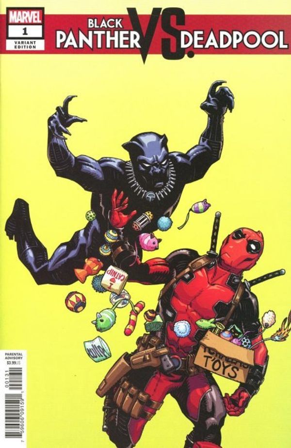 Black Panther vs. Deadpool #1 (Hamner Variant)