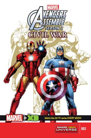 Marvel Universe Avengers Assemble Civil War #3
