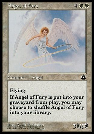 Angel of Fury (Portal Second Age) Trading Card