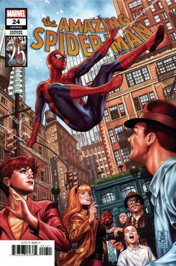 Amazing Spider-man #24 (Brooks Marvels 25th Tribute Variant)