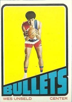 Wes Unseld 1972 Topps #21 Sports Card