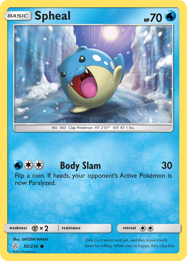 Spheal (50/236) - Cosmic Eclipse