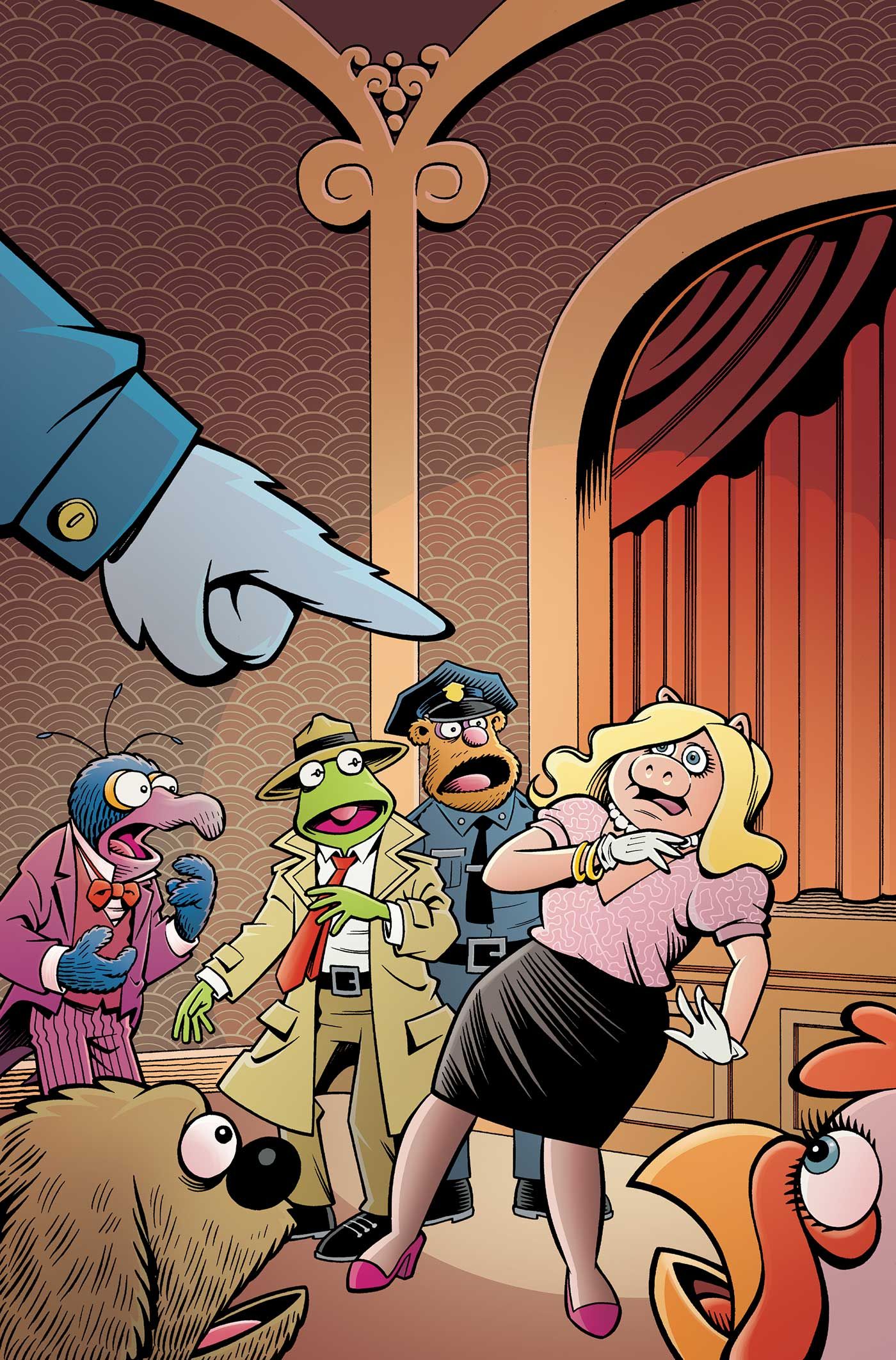 Muppets Noir #4 (Cvr C Roger Langridge Metal Virgin Comic