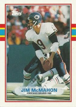 Jim McMahon 1989 Topps #62 Sports Card