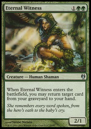 Eternal Witness (Izzet vs. Golgari)