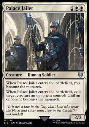 Palace Jailer (The Lord of the Rings Commander Decks)