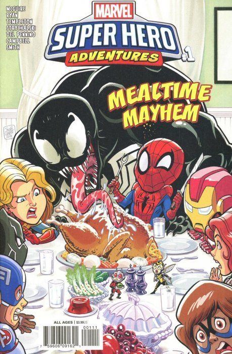 Marvel Super Hero Adventures: Captain Marvel - Mealtime Mayhem #1 Comic