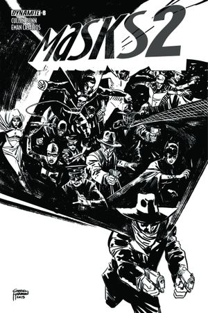 Masks 2 #8 (Cover G 30 Copy Hardman B&amp;amp;amp;w In)