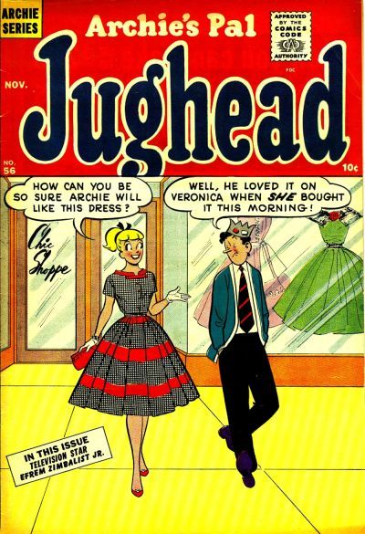Archie's Pal Jughead #56 Comic