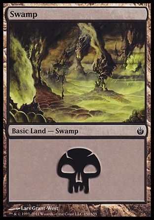 Swamp (Mirrodin Besieged) Trading Card