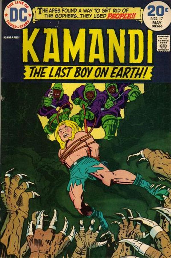 Kamandi, The Last Boy On Earth #17