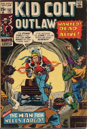 Kid Colt Outlaw #152