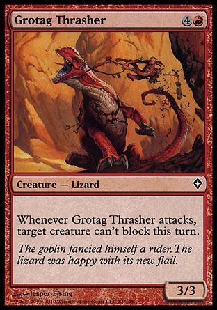 Grotag Thrasher (Worldwake) Trading Card