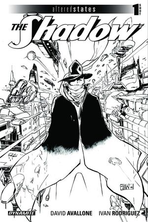 Altered States The Shadow One Shot 10 Copy Tan B&amp;w Cover