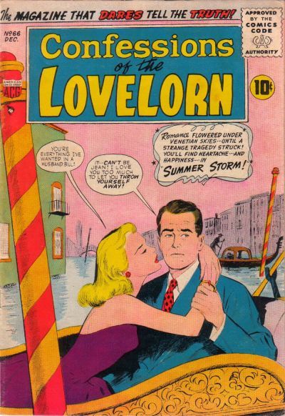 Confessions Of The Lovelorn #66 Comic