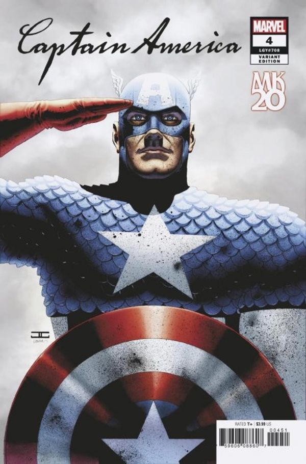 Captain America #4 (Cassaday Mkxx Variant)