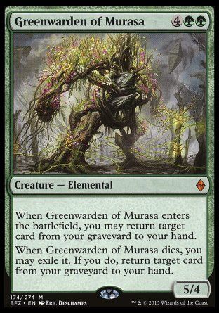 Greenwarden of Murasa (Battle for Zendikar) Trading Card