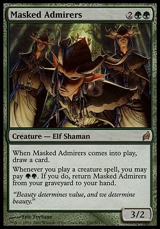 Masked Admirers (Lorwyn) Trading Card