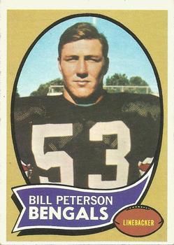 Bill Peterson 1970 Topps #16 Sports Card