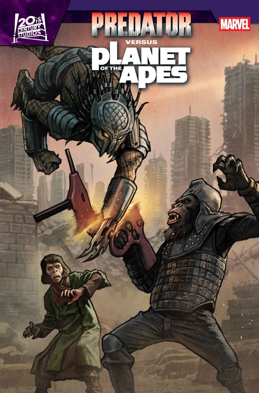 Predator vs. the Planet of the Apes #2 Comic