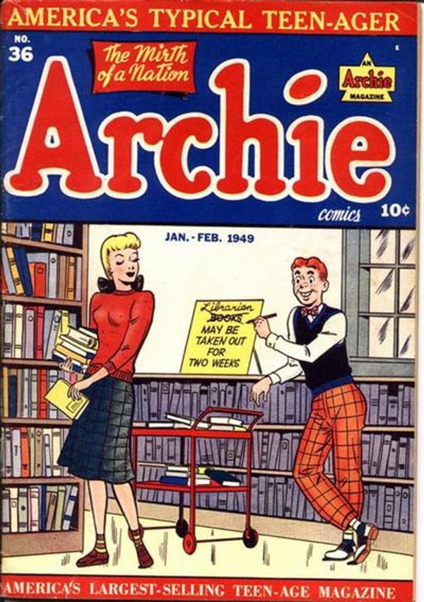 Archie Comics #36