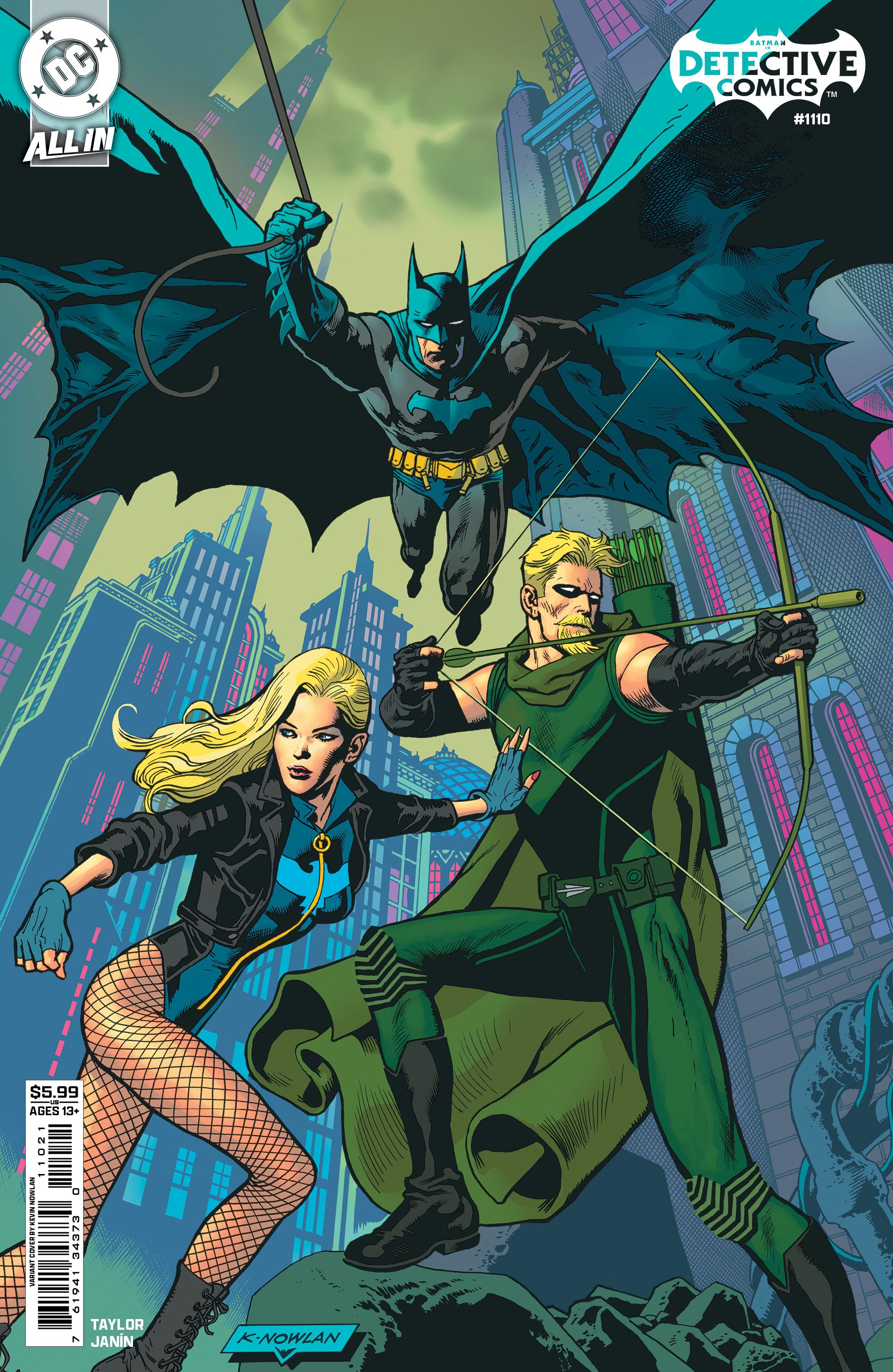 Detective Comics #1110 (Cvr B Kevin Nowlan Card Stock Variant) Comic