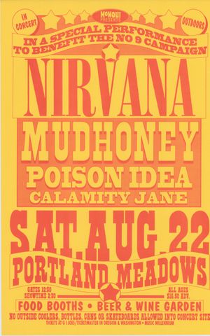 MXP-134.10 Nirvana Portland Meadows 1992