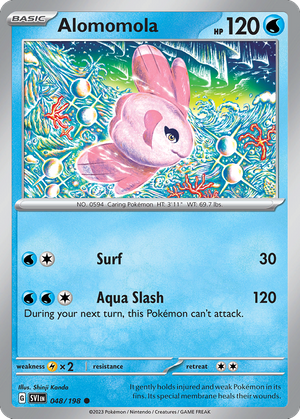 Alomomola (48/198) - Scarlet & Violet