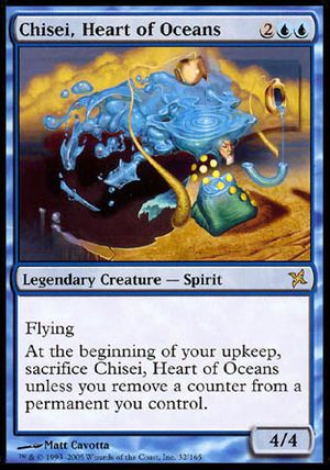 Chisei, Heart of Oceans (Betrayers of Kamigawa)