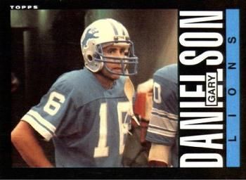Gary Danielson 1985 Topps #56 Sports Card