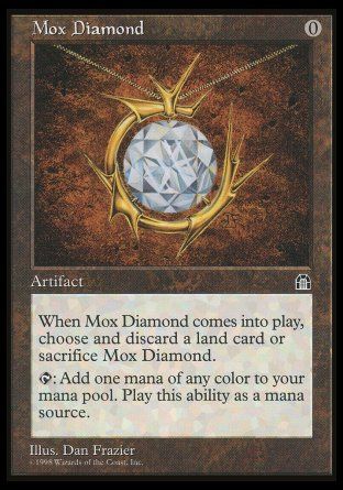 Mox Diamond (Stronghold) Trading Card