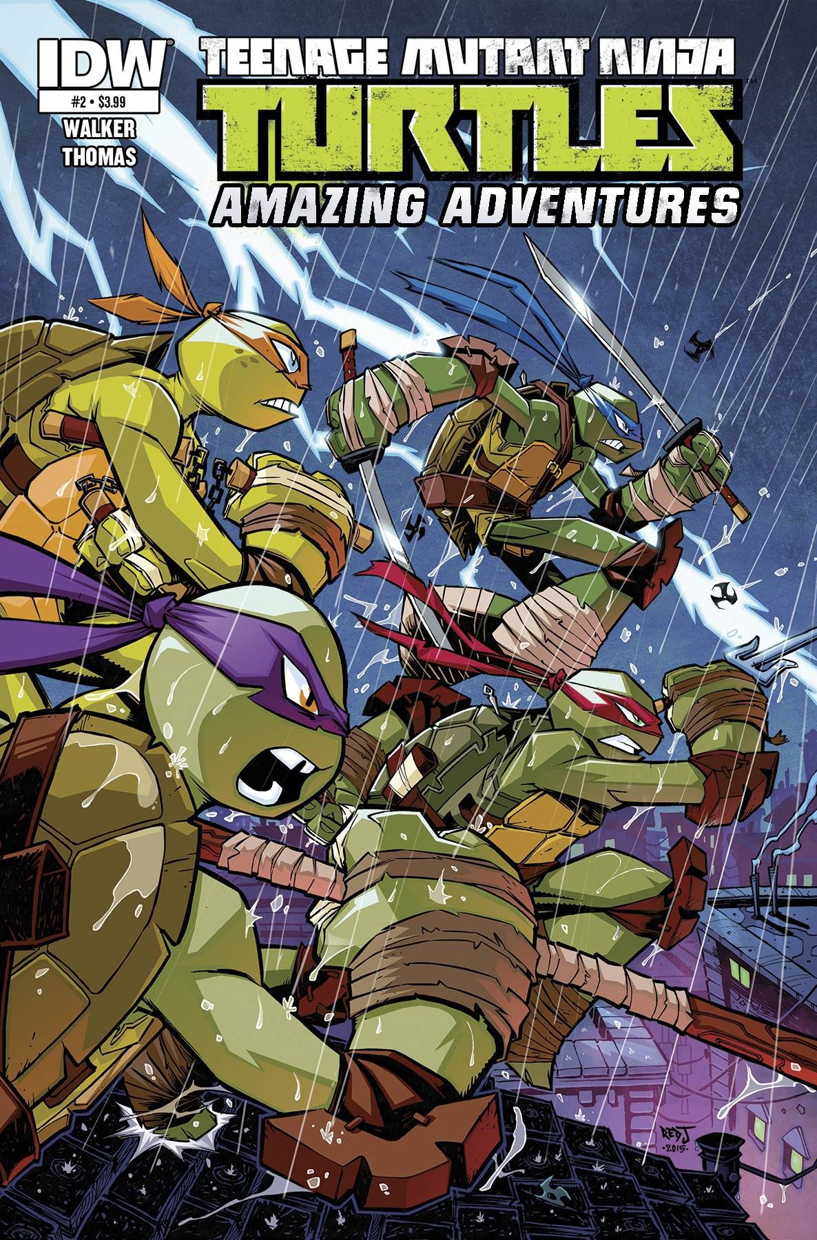 Teenage Mutant Ninja Turtles Amazing Adventures #2 Comic