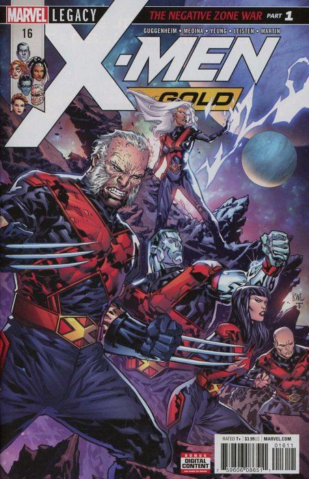 X-men Gold #16 Comic